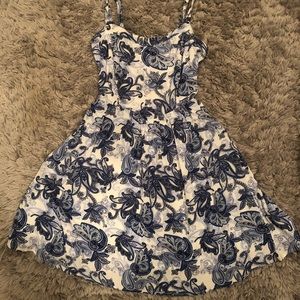 Floral Short Sleeve Dress